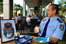 Having a coffee date with a local cop (Australia Plus)