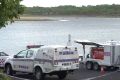 The body of a man was found about 10am on Tuesday at Wivenhoe Dam.