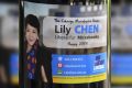 Lily Chen's self-branded wine she was giving residents in Mirrabooka, the seat she hopes to win off Labor at the state ...