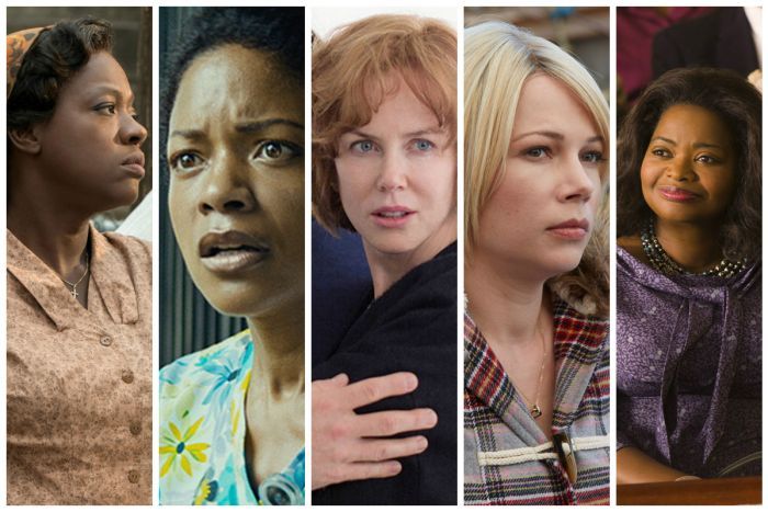 Michelle Williams, Octavia Spencer, Nicole Kidman, Naomie Harris and Viola Davis