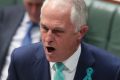 Prime Minister Malcolm Turnbull in a forthright attack on Opposition Leader Bill Shorten during question time.