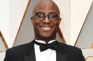 Moonlight director Barry Jenkins arrives at the Oscars.