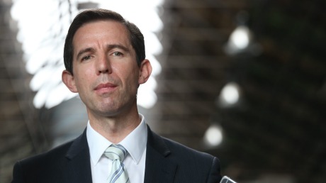 Education Minister Simon Birmingham has again blamed Labor for the VET FEE-HELP fiasco, even though the Coalition was ...