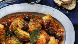 Neil Perry's chicken cacciatore.