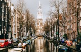 Amsterdam is a charming winter destination.