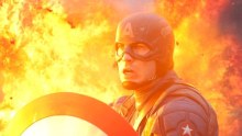 Chris Evans stars in Captain America: The First Avenger