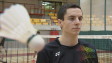 Le joueur de badminton Mathieu Morneau.