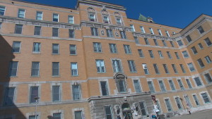 L'hôpital du Saint-Sacrement, à Québec