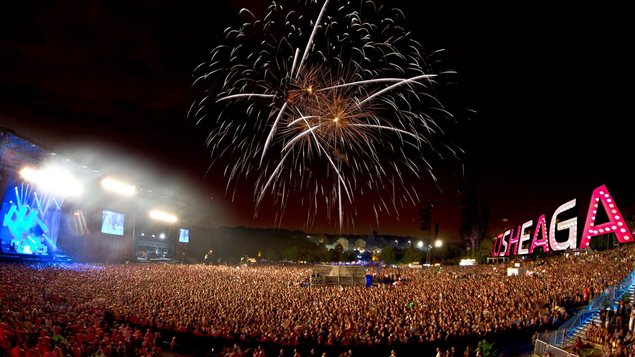 Le festival Osheaga, à Montréal