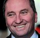 Forced relocation:  Deputy Prime Minister Barnaby.