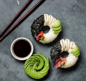 Sushi doughnuts 