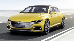 Volkswagen Coupe Sport GTE concept previews the look of the new Arteon.