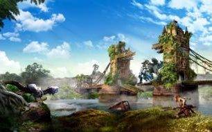 Robot dinosaurs on Tower Bridge? Here's how post-apocalyptic UK cities would look in Horizon Zero Dawn