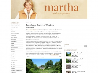 The Martha Blog