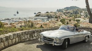 One option: Instead of buying a Mercedes SL 140 Cabriolet, rent one and drive it along the Mediterranean coast.