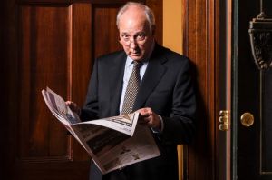 SMH/GW. Portrait of former Prime Minister Paul Keating in his offices in Potts Point. For a story about his biography by ...