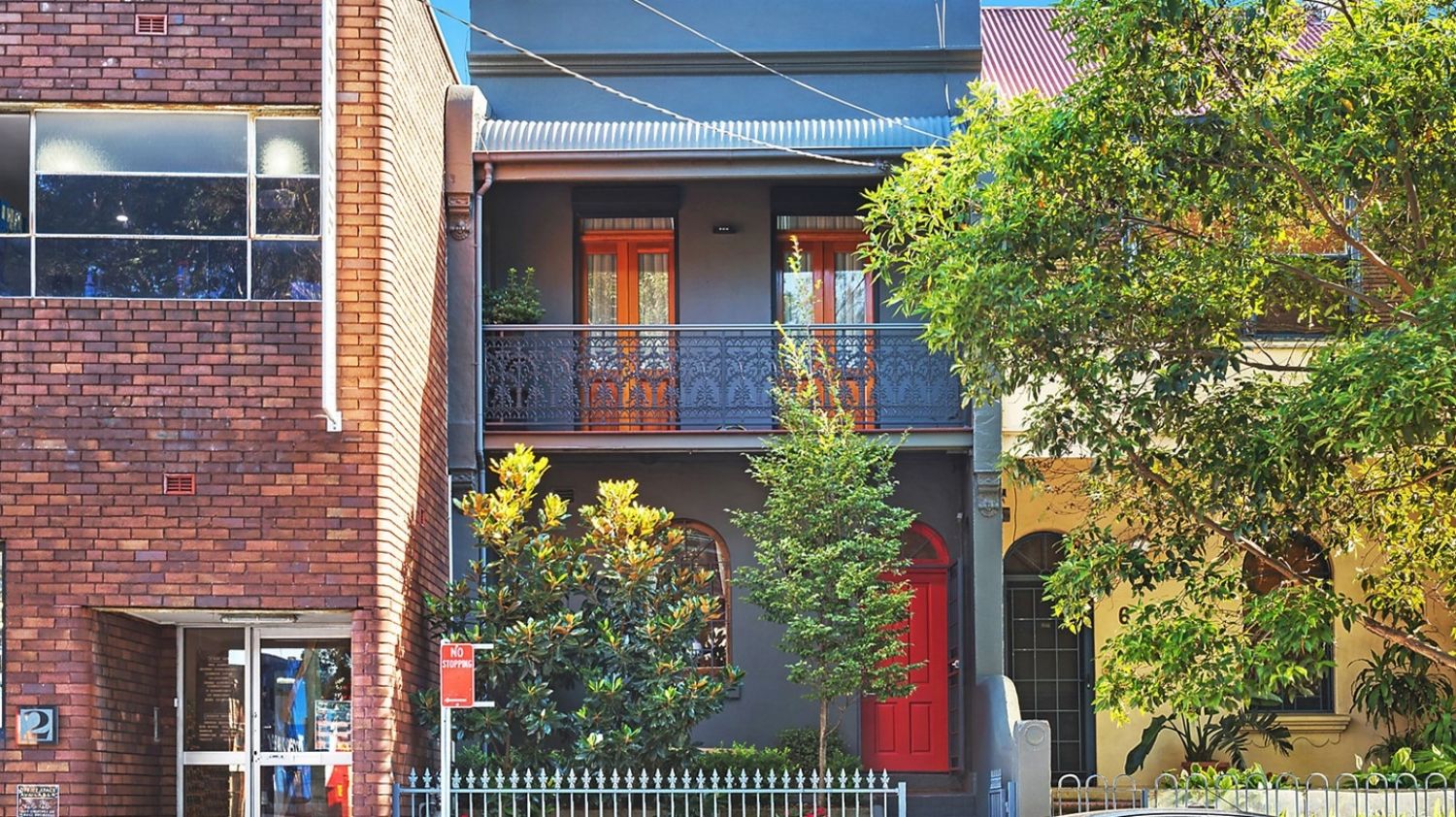 Some buyers were turned off by the "unlucky" street address of this terrace at 4 Epsom Road, Zetland. It sold post auction for $1.45 million.