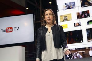 Susan Wojcicki, CEO of YouTube, introduces the company's new television subscription service.