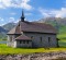Chapel of Melchsee-Frutt in the Swiss Alps. 