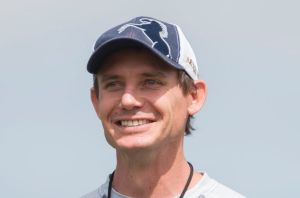 Stephen Larkham during Brumbies training session. Photo Jay Cronan