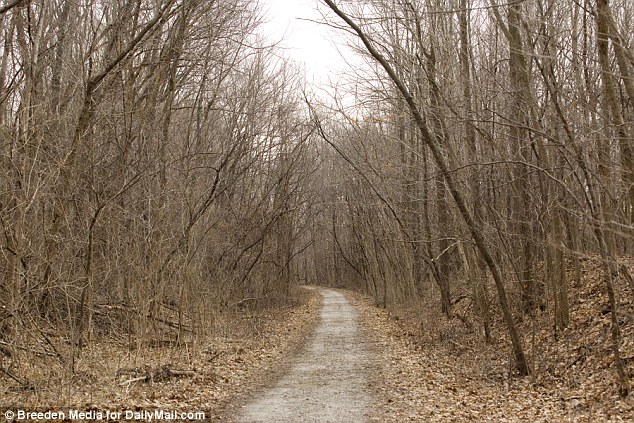 Final steps: This is the Delphi Historic Trail near Monon High bridge where the murdered teenagers went hiking