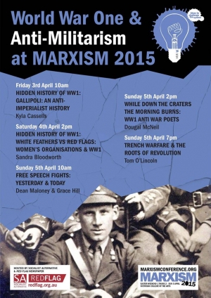 WW1 and Anti-Militarism at Marxism 2015