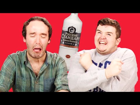 Irish People Taste Test Russian Vodka