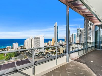 Ocean views from the East balcony