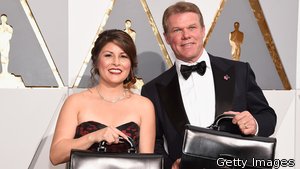 Martha Ruiz and Brian Cullinan were the accountants from PwC at the Oscars on Sunday night