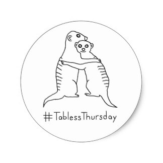 Meerkat #TablessThursday Sticker