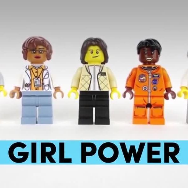 Lego just unveiled its new collection. #GirlPower