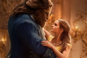 Emma Watson as Belle and Downton Abbey's Dan Stevens as Beast in Beauty and the Beast.