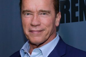 This Dec. 9, 2016 image released by NBC shows Arnold Schwarzenegger, the new boss of "The New Celebrity Apprentice," at ...