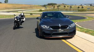 Car v Bike: BMW M4 GTS v BMW S1000RR.