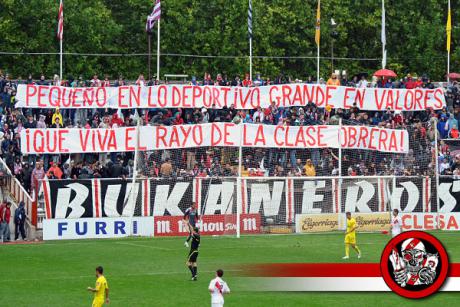 Small in sport, big in values; long live Rayo and the working class!