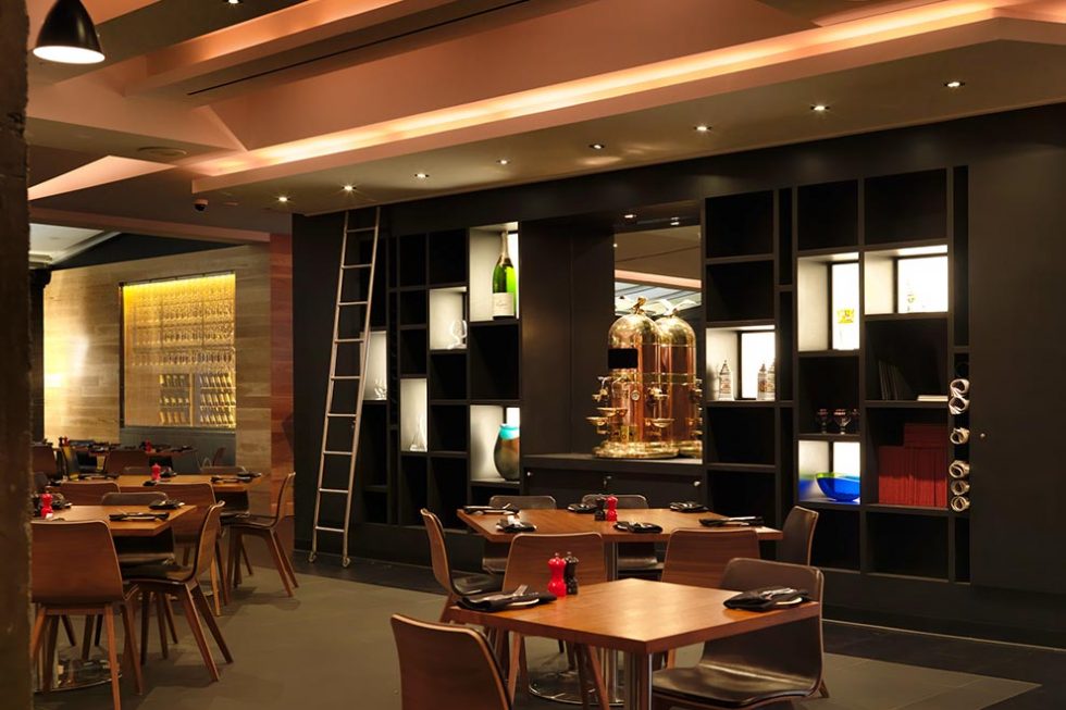  Enjoy a relaxing meal in the contemporary surrounds of the Adelphi Grill
