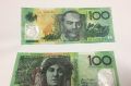 The dodgy $100 notes.