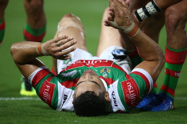 Season in doubt: Greg Inglis has ruptured his ACL.