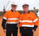 Prime Minister Malcolm Turnbull and WA Premier Colin Barnett tour an LNG project on Barrow Island last year.