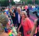 Prime Minister Malcolm Turnbull AND Wendy at Kinselas tonight for the 2016 Gay Mardi Gras.