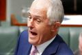 Prime Minister Malcolm Turnbull: his character divides into "good Malcolm" and "bad Malcolm".