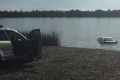 Police are investigating how a stolen car ended up in Lake Monger on Saturday morning.