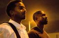 Andre Holland as Kevin and Trevante Rhodes as Black on Moonlight.