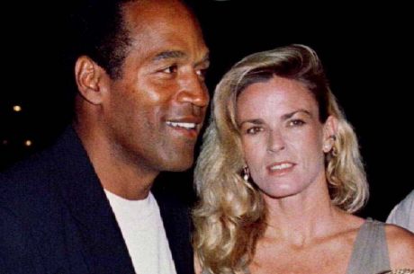 OJ Simpson with Nicole Brown in March 1994, just months before her murder.