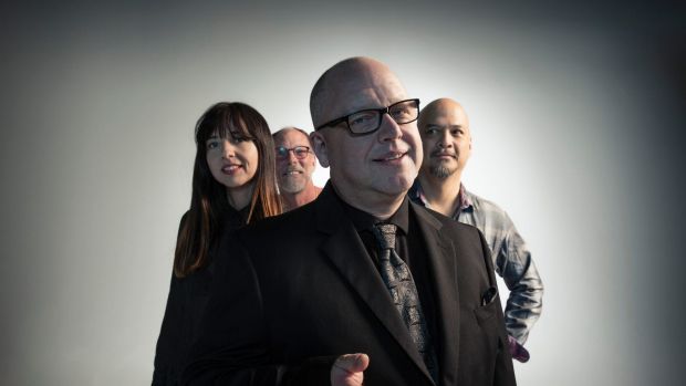 Paz Lenchantin (left), David Lovering, Black Francis and Joey Santiago gave 30 songs to a rapt audience.