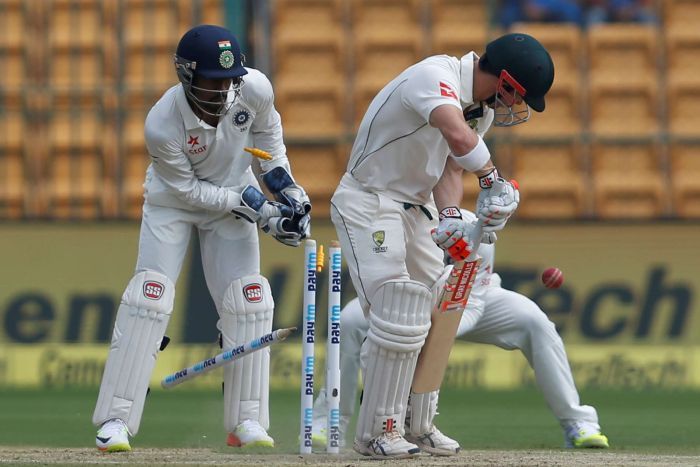 David Warner bowled by Ravi Ashwin