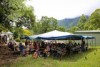 Crowd under marquee at Fermentation Festival