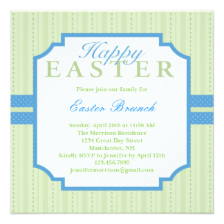 Elegant Easter Invitation