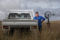 Grazier Guy Milson on his property Cardross near Goulburn 