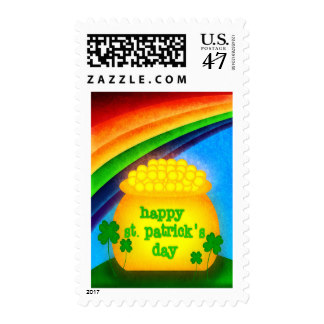 Happy St. Patrick's Day Postage